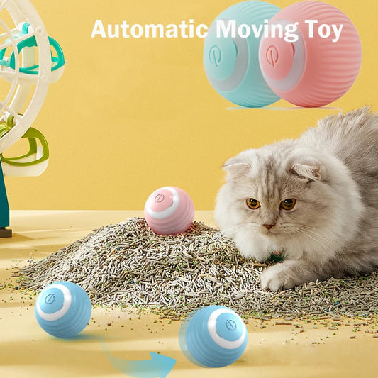 Smart Electric Naughty Ball Cat Toy