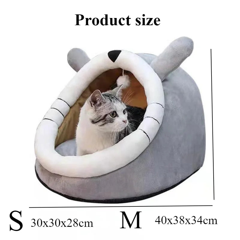 Winter Warm Pet House & Bed (Foldable)