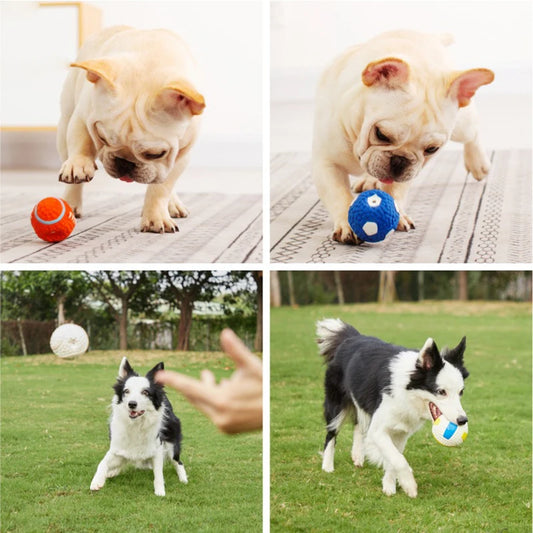 Soft Squeaky Balls Dog Toy